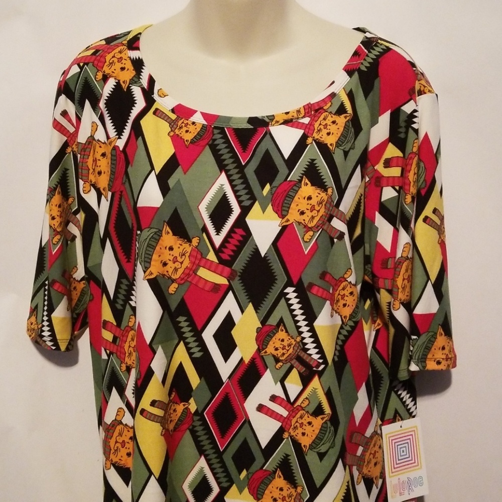Lularoe Holiday Gigi Size 2X